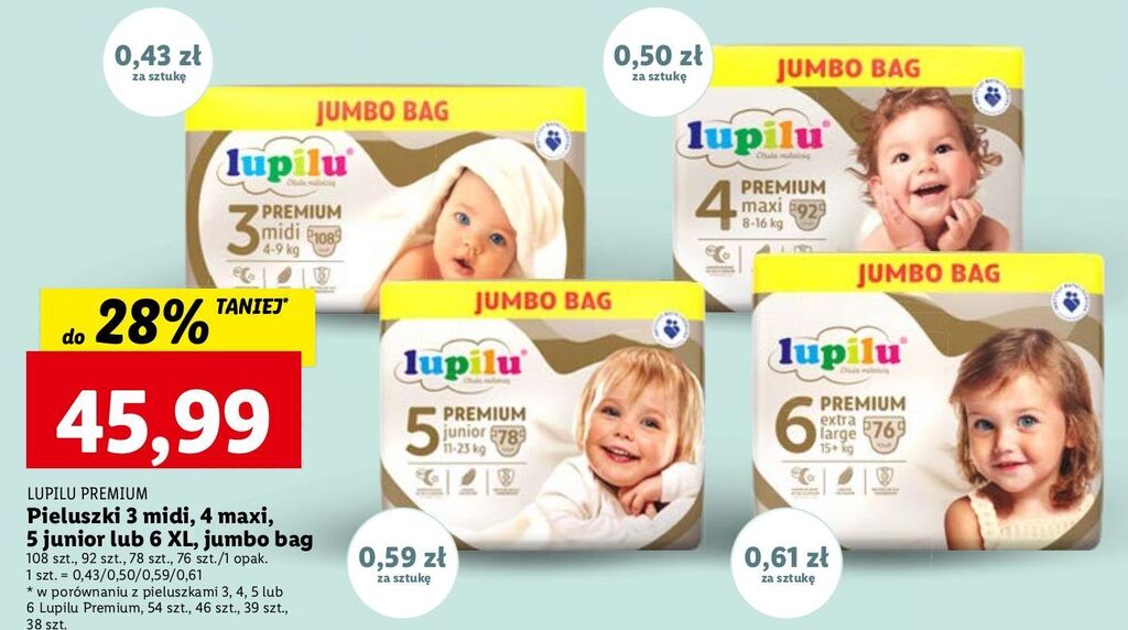 pampers premium 4+ 12h sklep