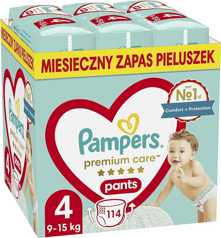 pampers 4 232 sztuk