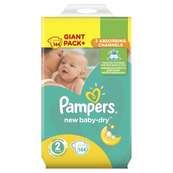 fresh clean pampers 4 pak