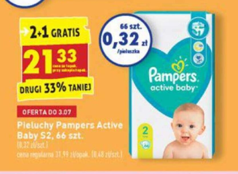 rossmann pieluchomajtki pampers promocja