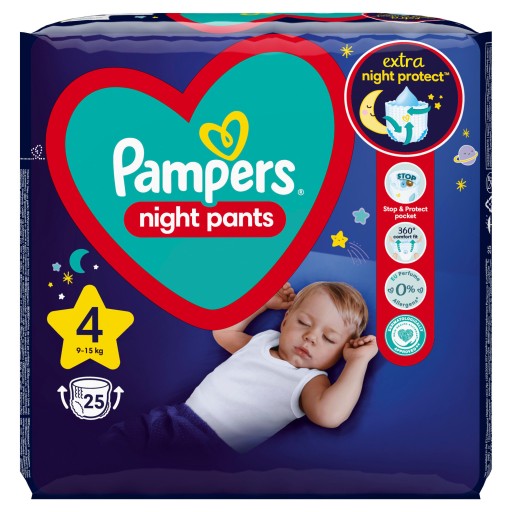 tescopampers pants pieluchomajtki 4 52 szt