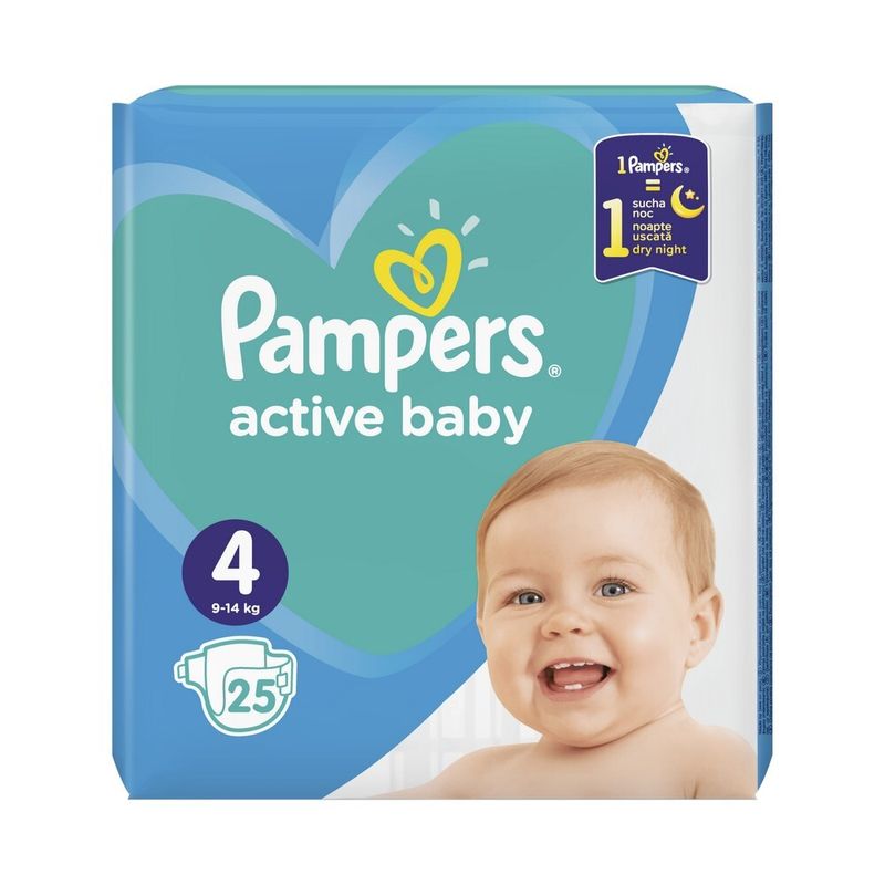 pampers active baby wskaźnik wilgotności