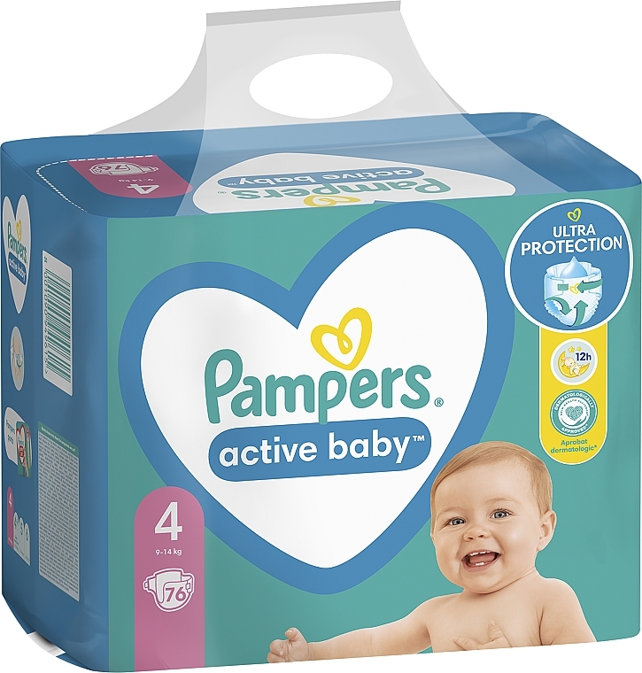 pampers 4 174 sztuki