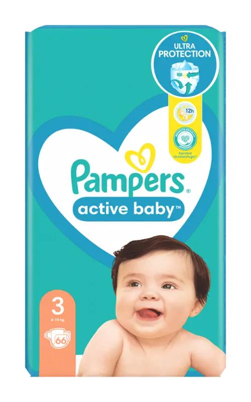 pampers active baby 4 76 szt