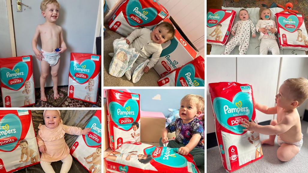 mega box pampers 4 lidl