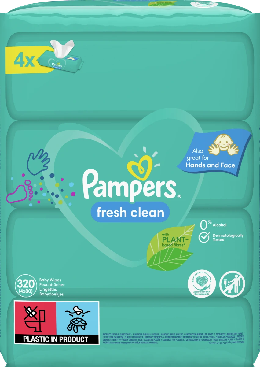 reklama pampers premium care zdjęcia