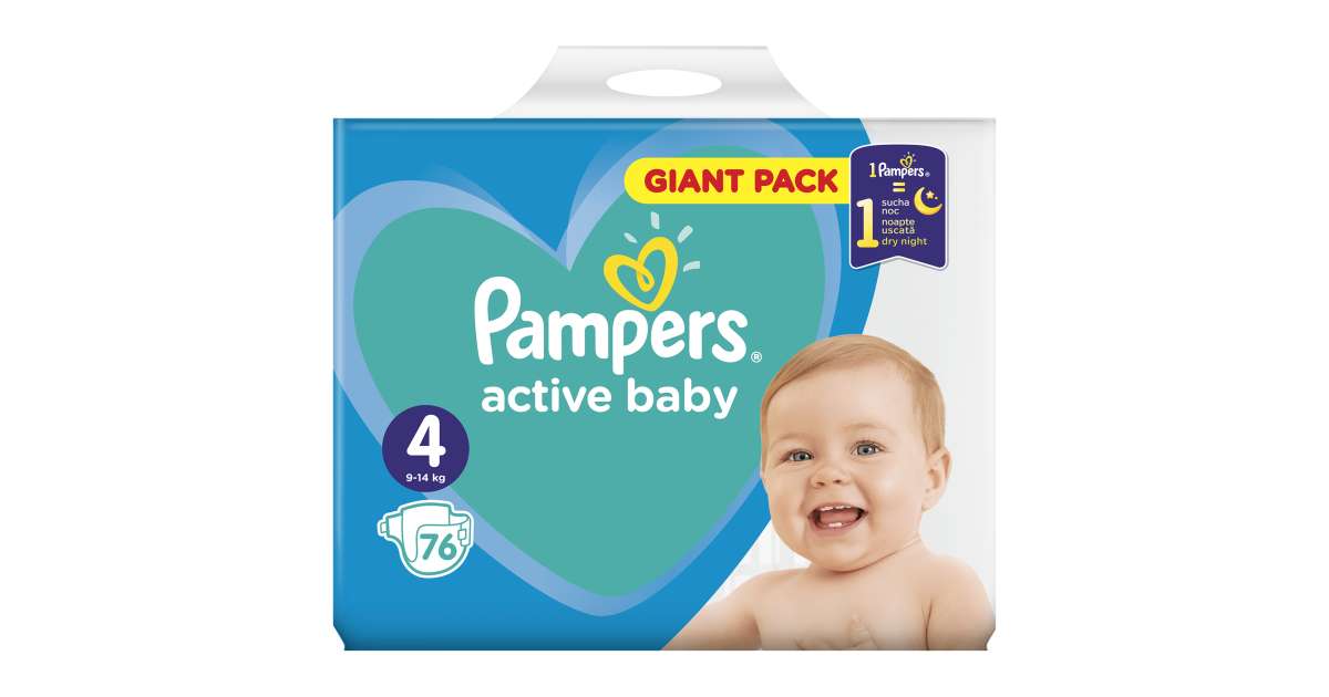 pampers active baby-dry rozmiar 3