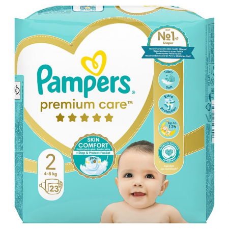 ieluszki pampers premium care rozmiar 1 2-5kg 22 szt