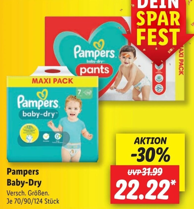 pampersy pampers w biedronce cena