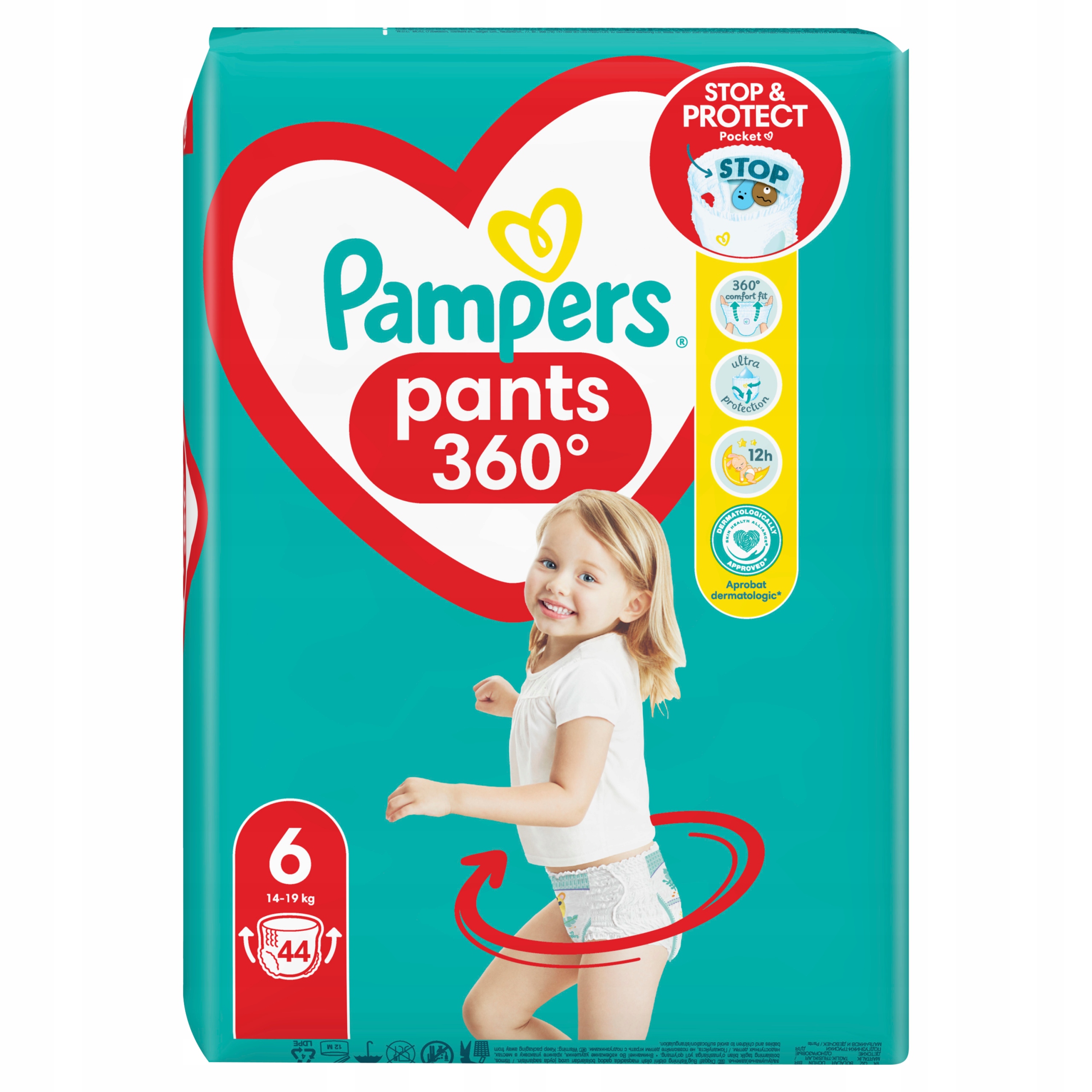 pampers 144 szt biedronka