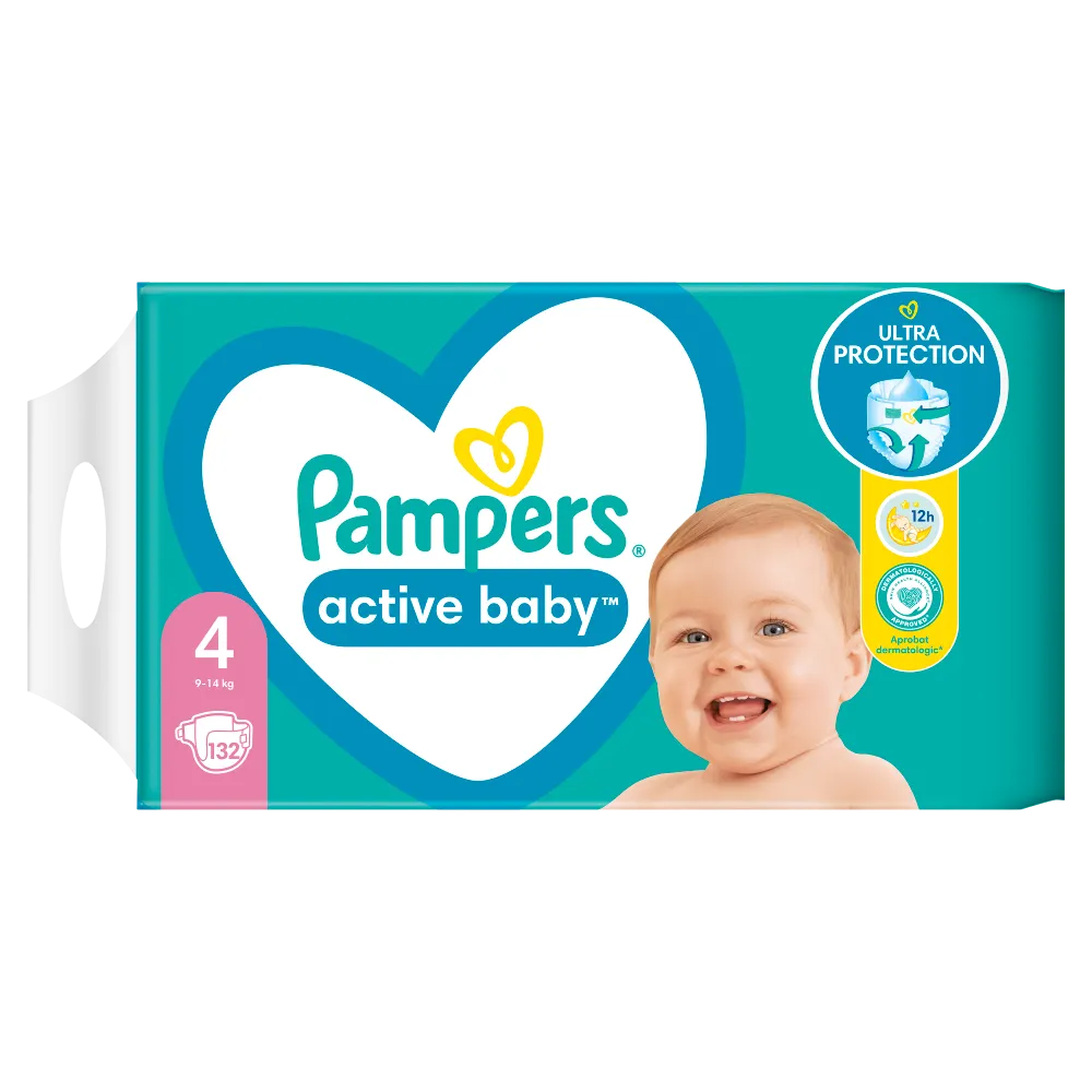 pampers active baby odparzenia