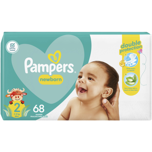 pampers pants naklejka z tylu