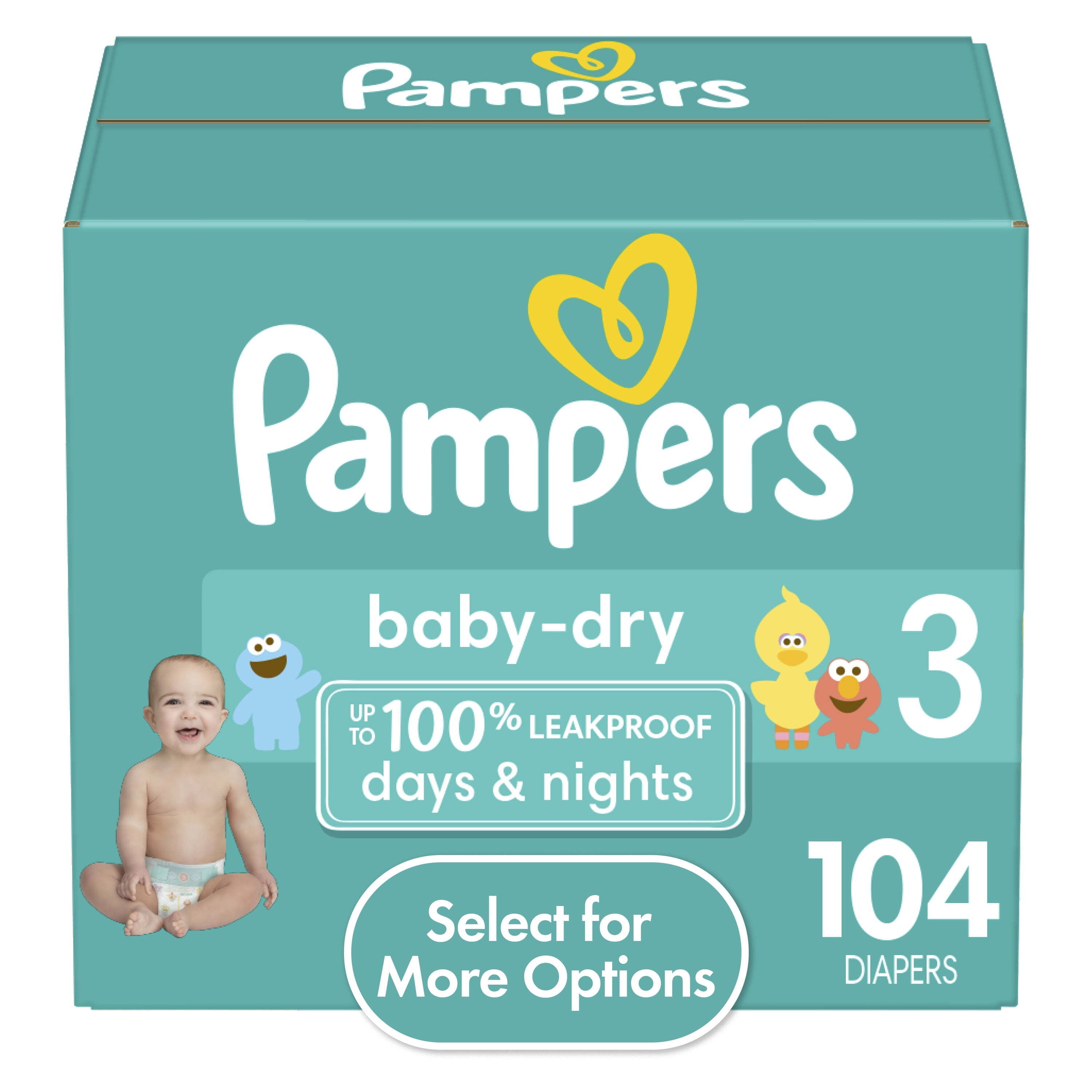 pampers active baby mega pack