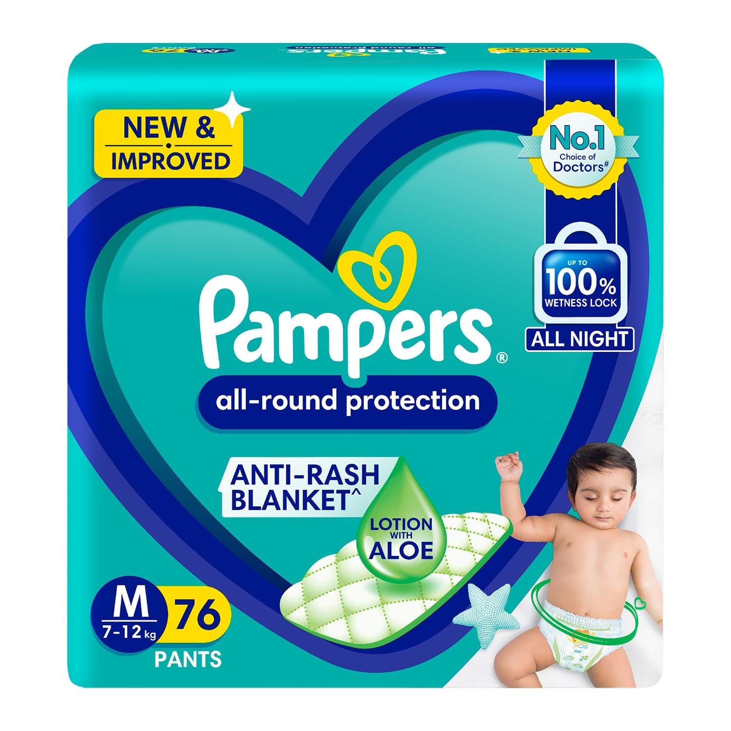 pampers 2 76szt