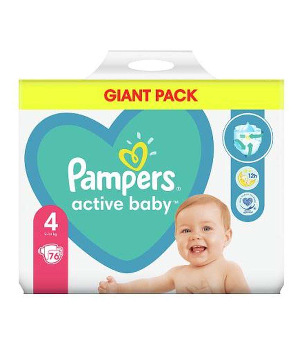 pampers aktiv baby roz 5 64 szt