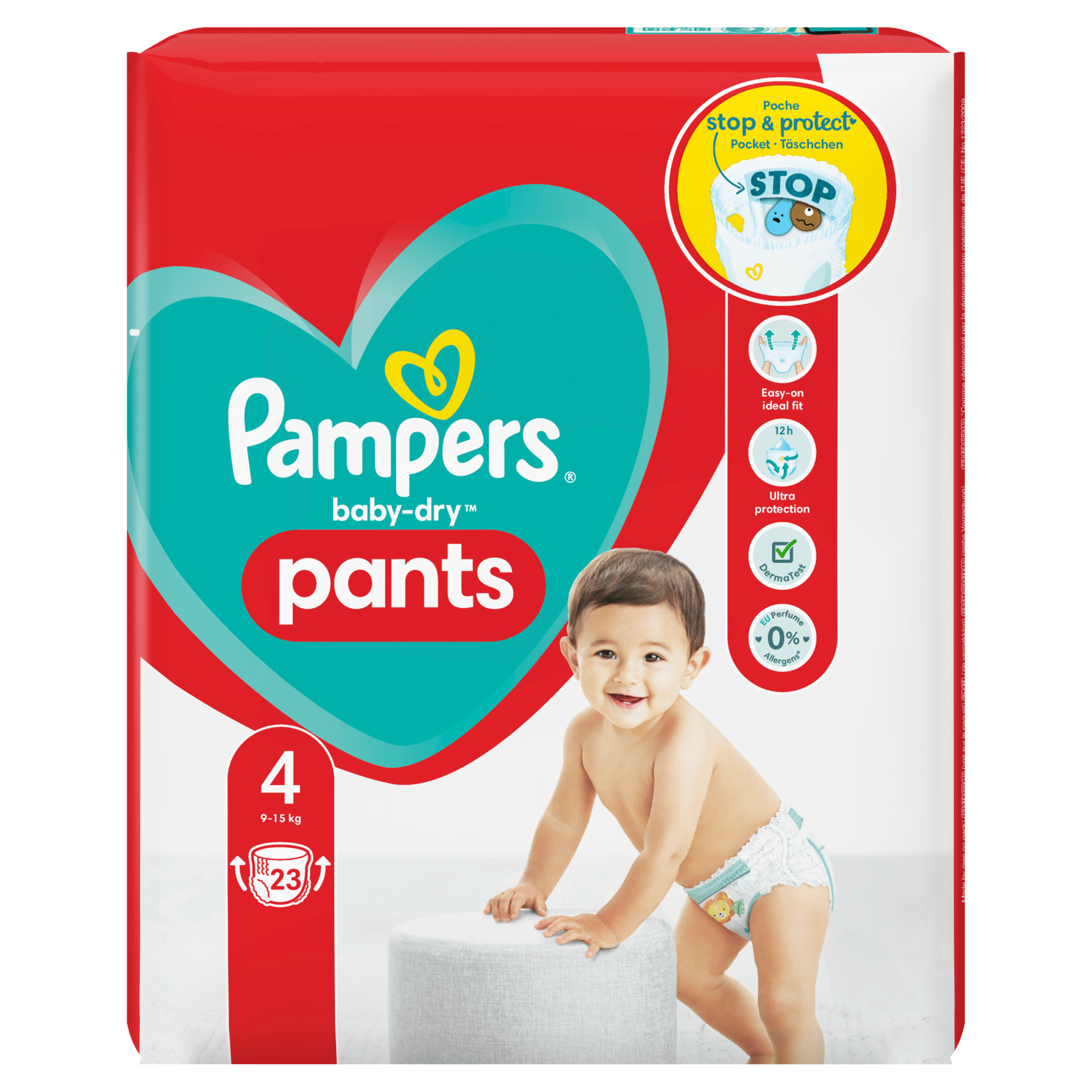 wskaźnik chlonnosci pieluchy pampers