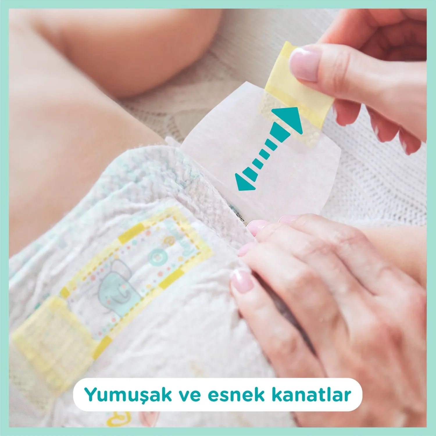 pampers mokre spodnie