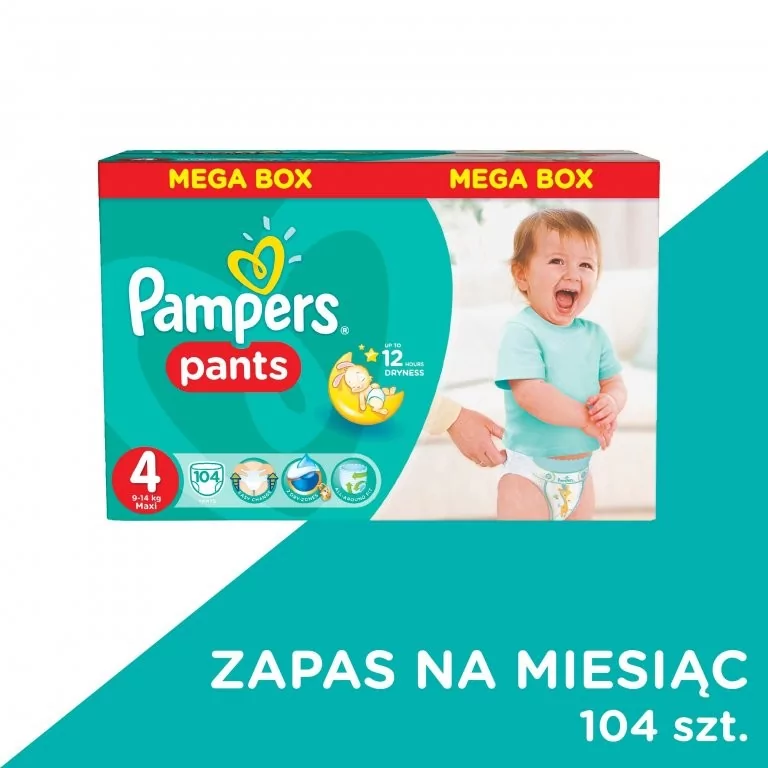 pampers przedział wagowy