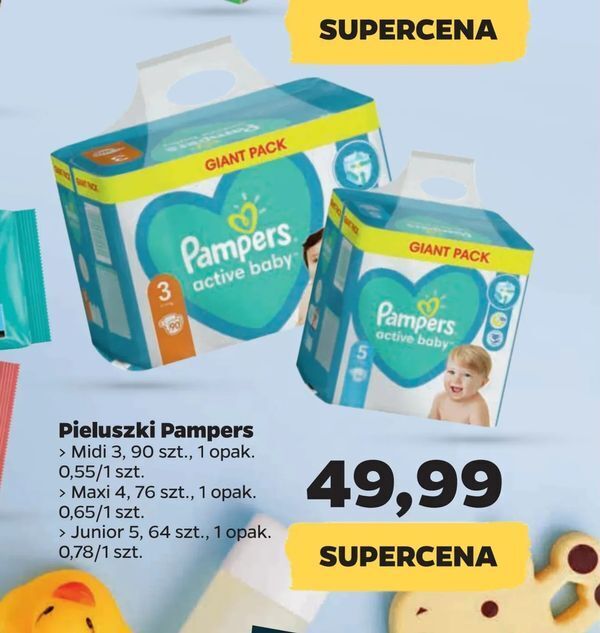 pieluchy pampers lidl promocja