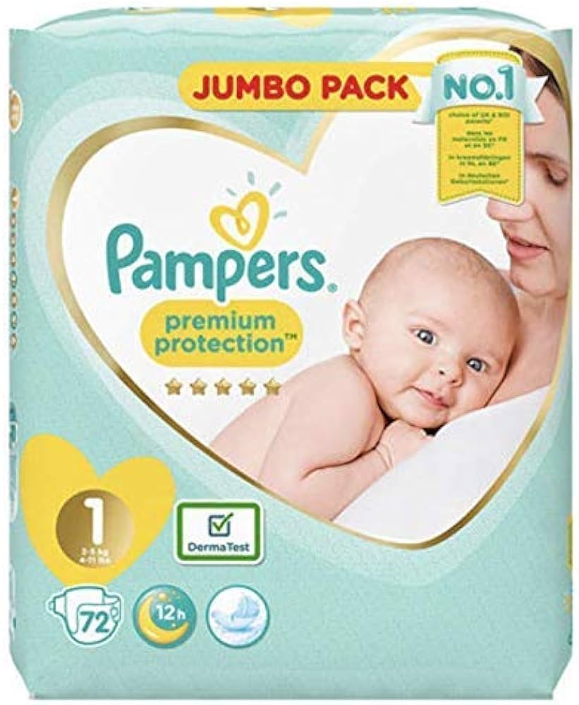 pampers 3 babydry 68