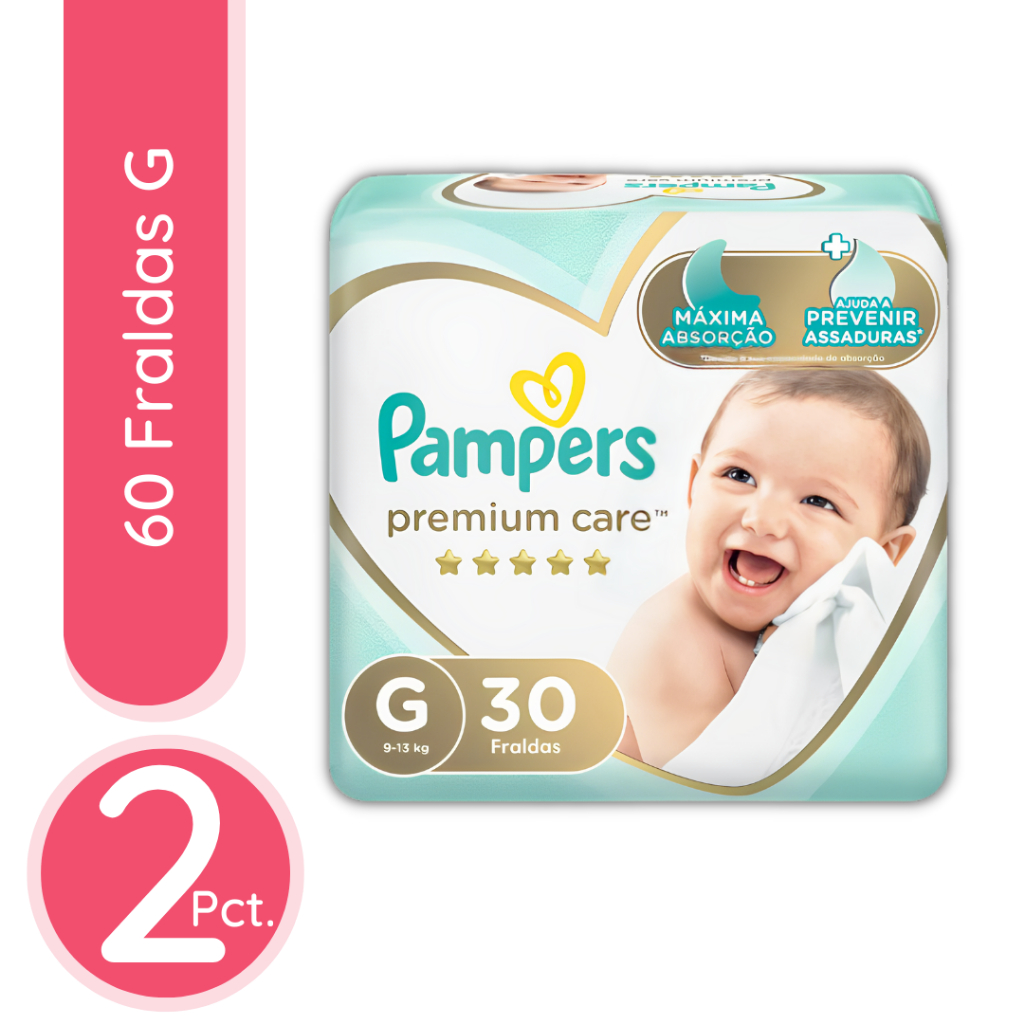 fralda pampers