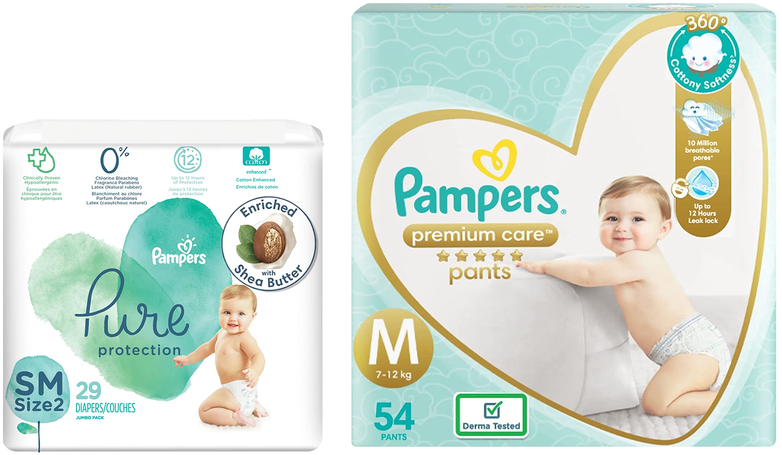 pampers pures chusteczki srokao