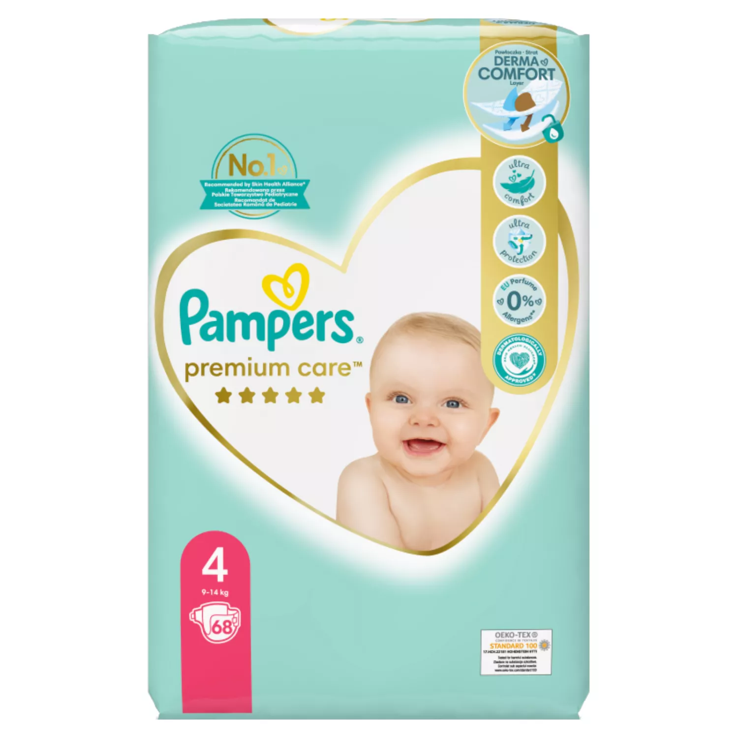 pampers premium care pieluchy jednorazowe rozmiar 1 newborn 30 szt