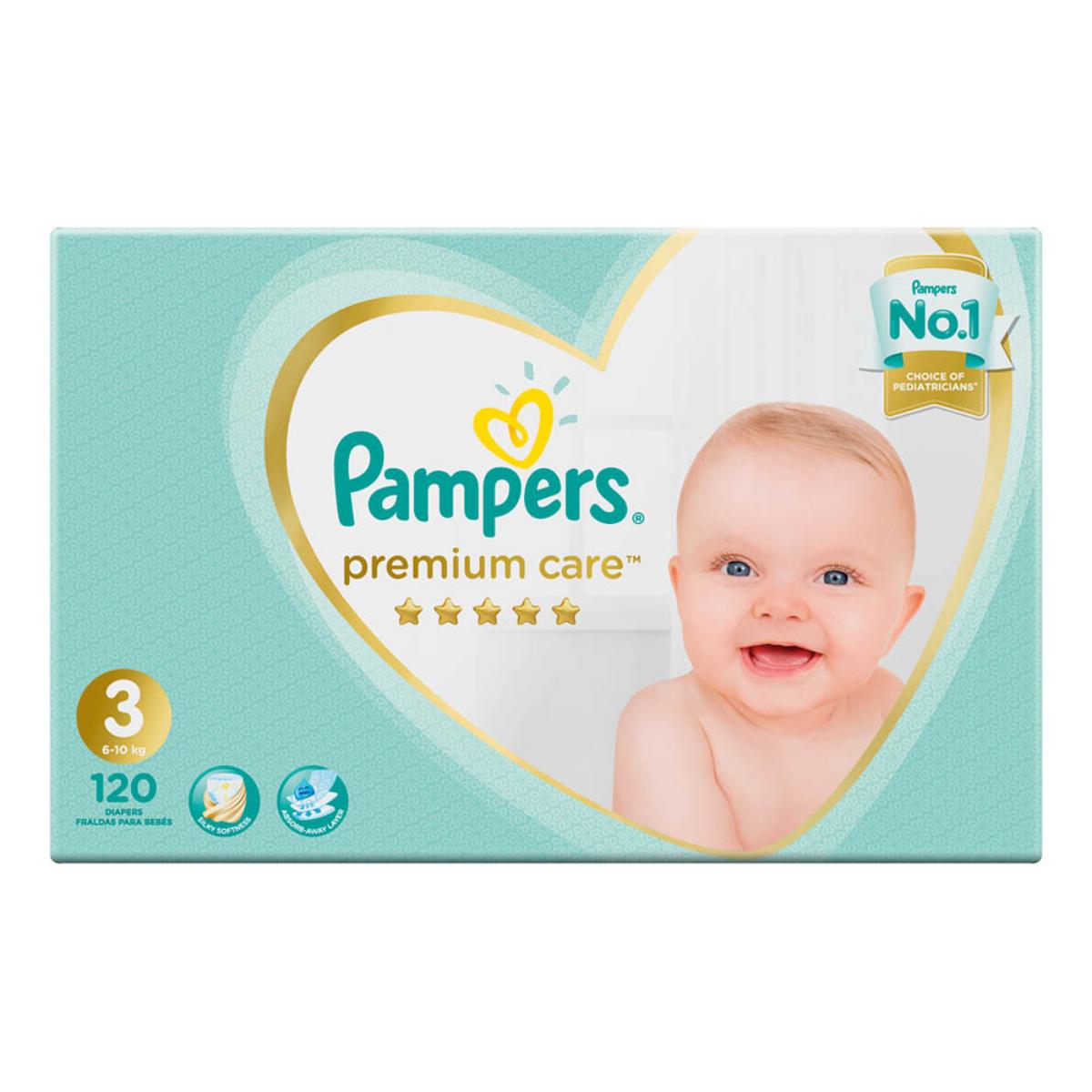 pampers prenium pants large