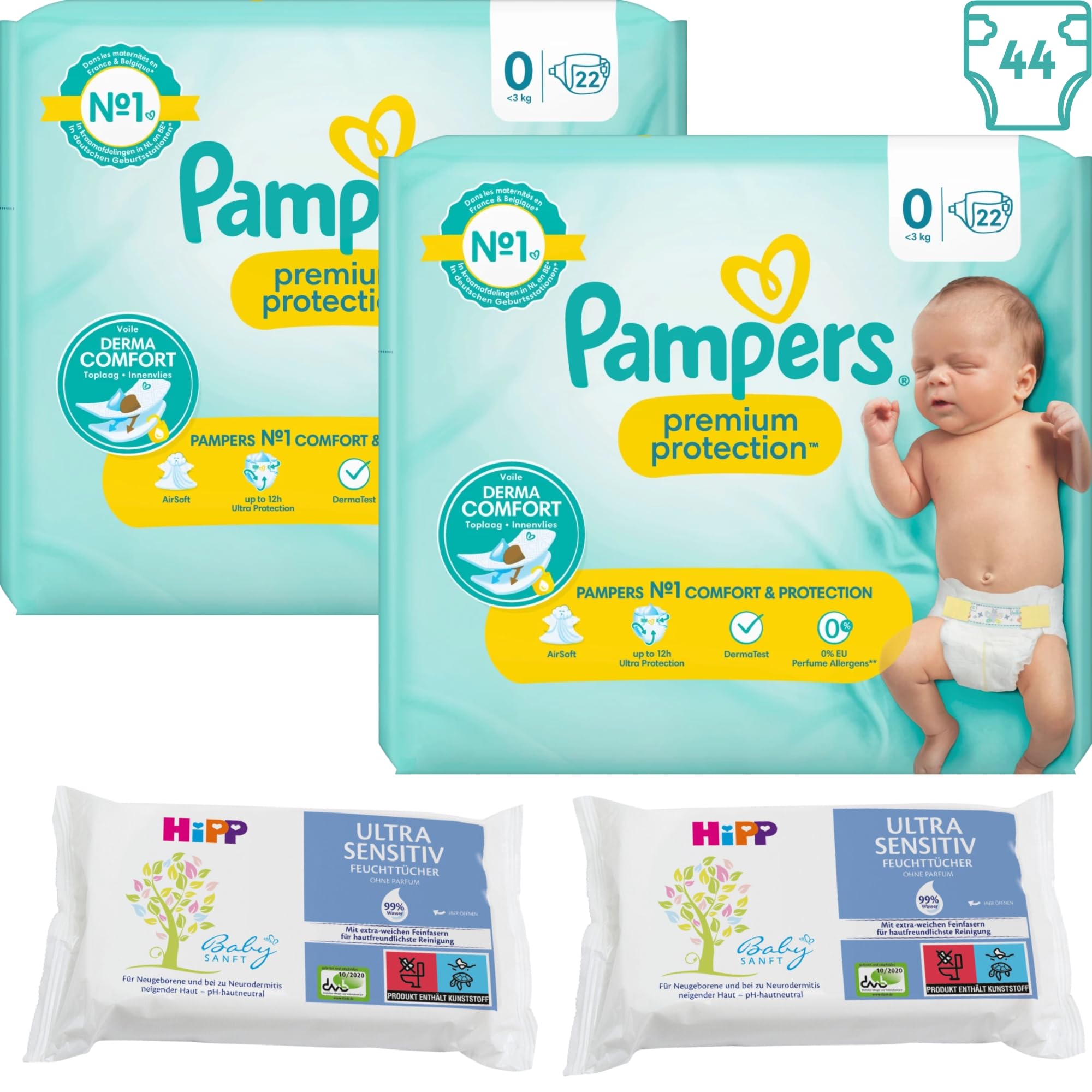 chusteczki sensitive pampers