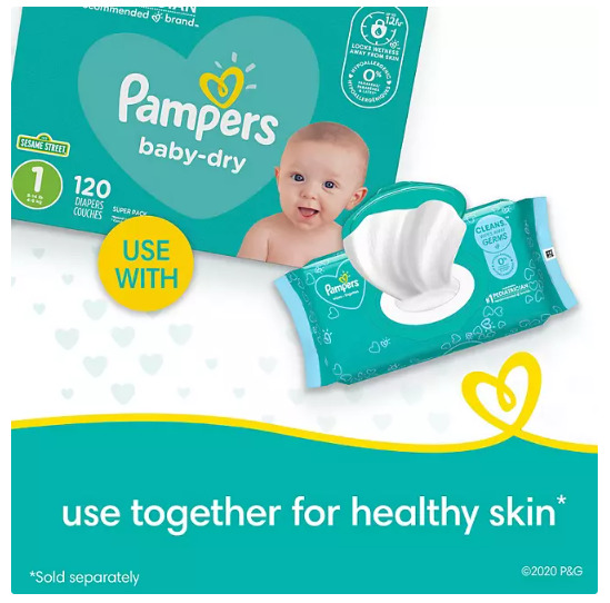 pampers active dry 4 74szt