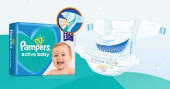 biedronka pampers midi