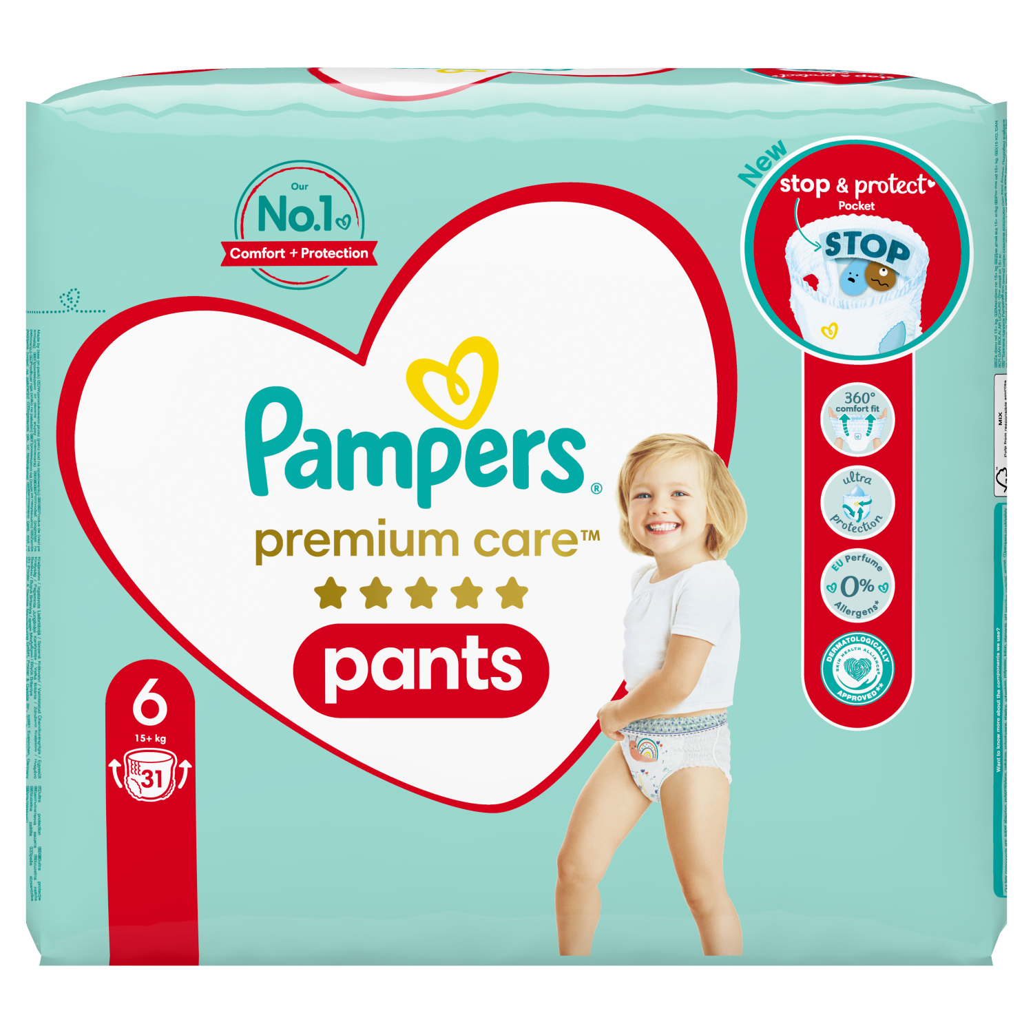 pampersy pampers zalozone na dziecko raczkujonce