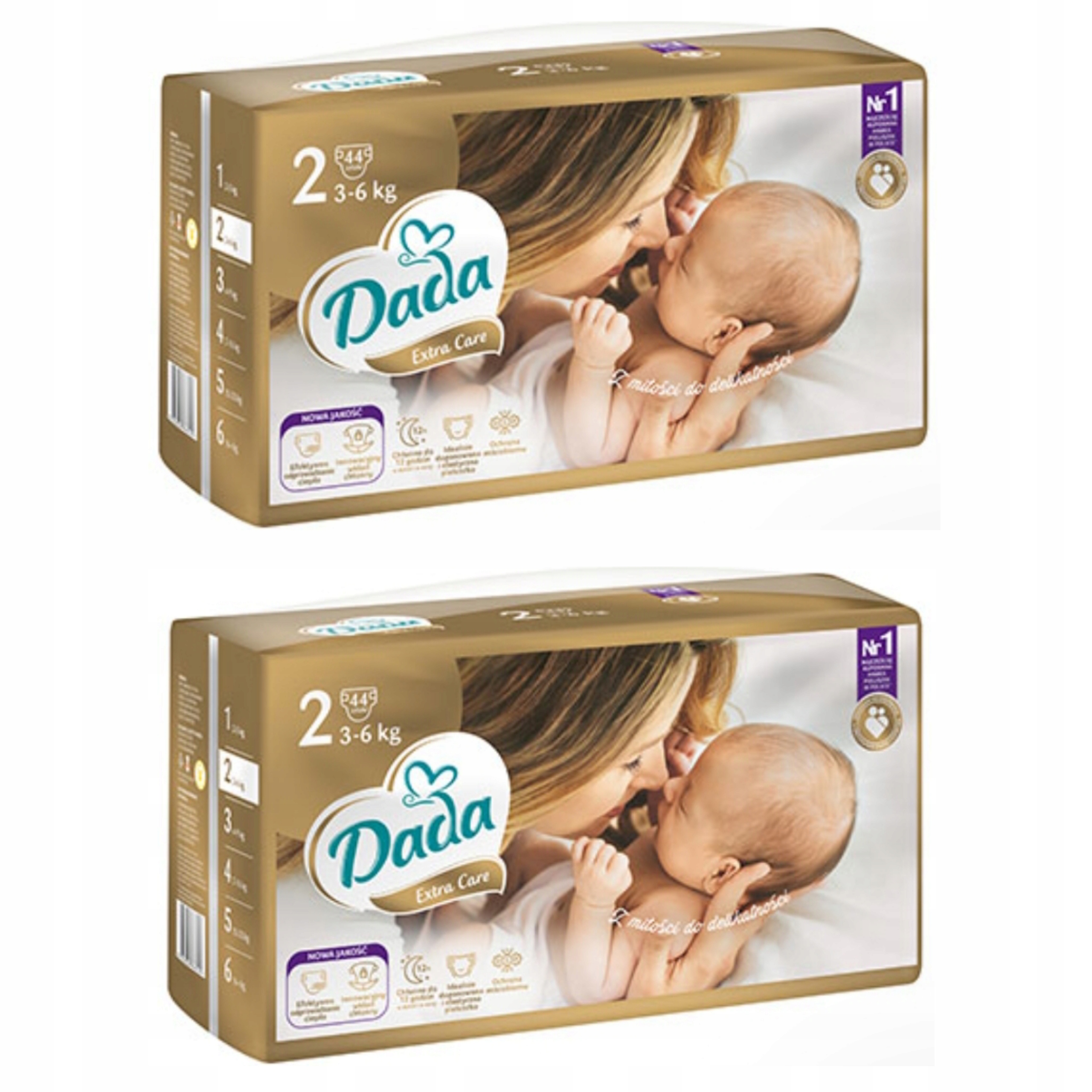 pampers new baby pieluchy rozmiar 1 newborn 2-5kg 43 sztuki