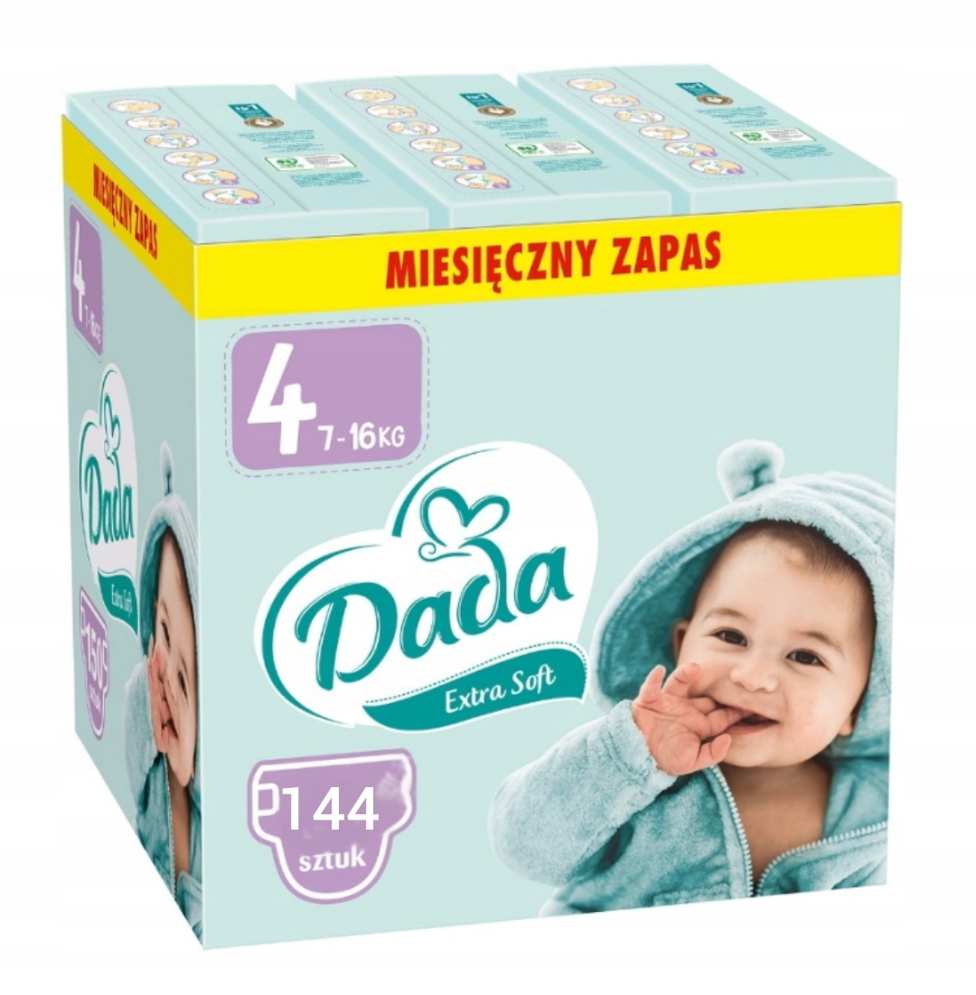 pieluchy dada 62 sztuk ceno