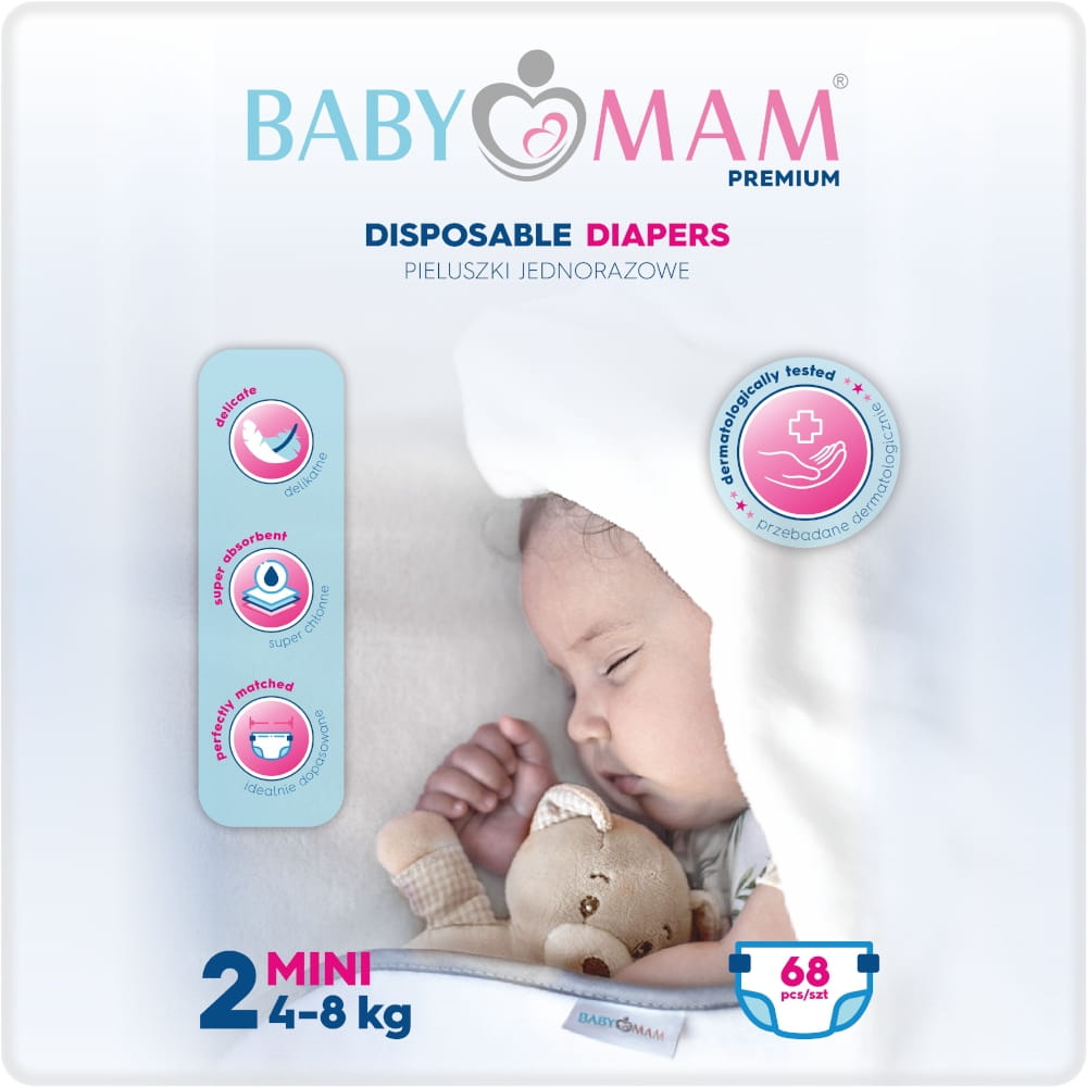 pampers duże opakowanie 88 szt 2-5kg