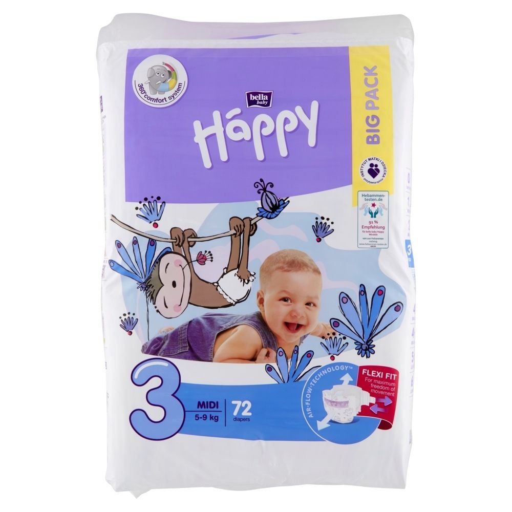 niemowląt pampers 256szt