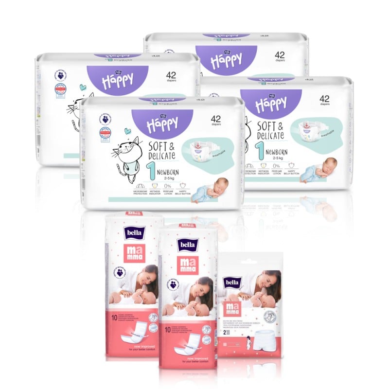 pampers premium care new born 78 ceneo