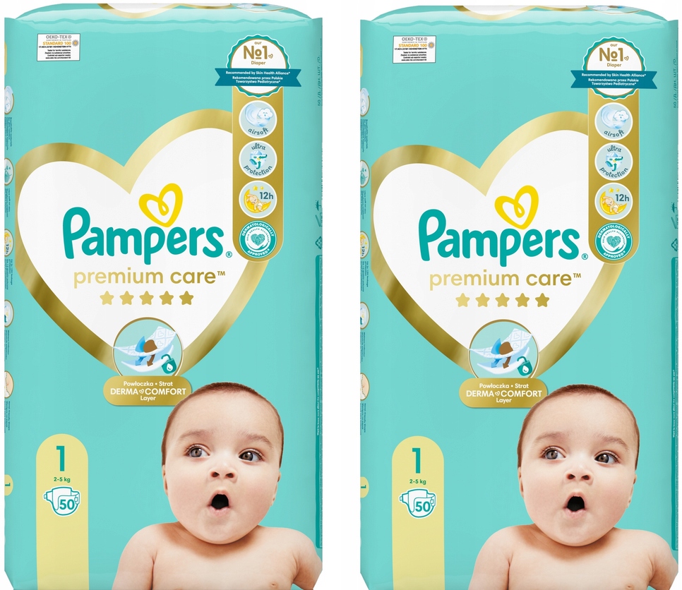 pampers gdzie przód