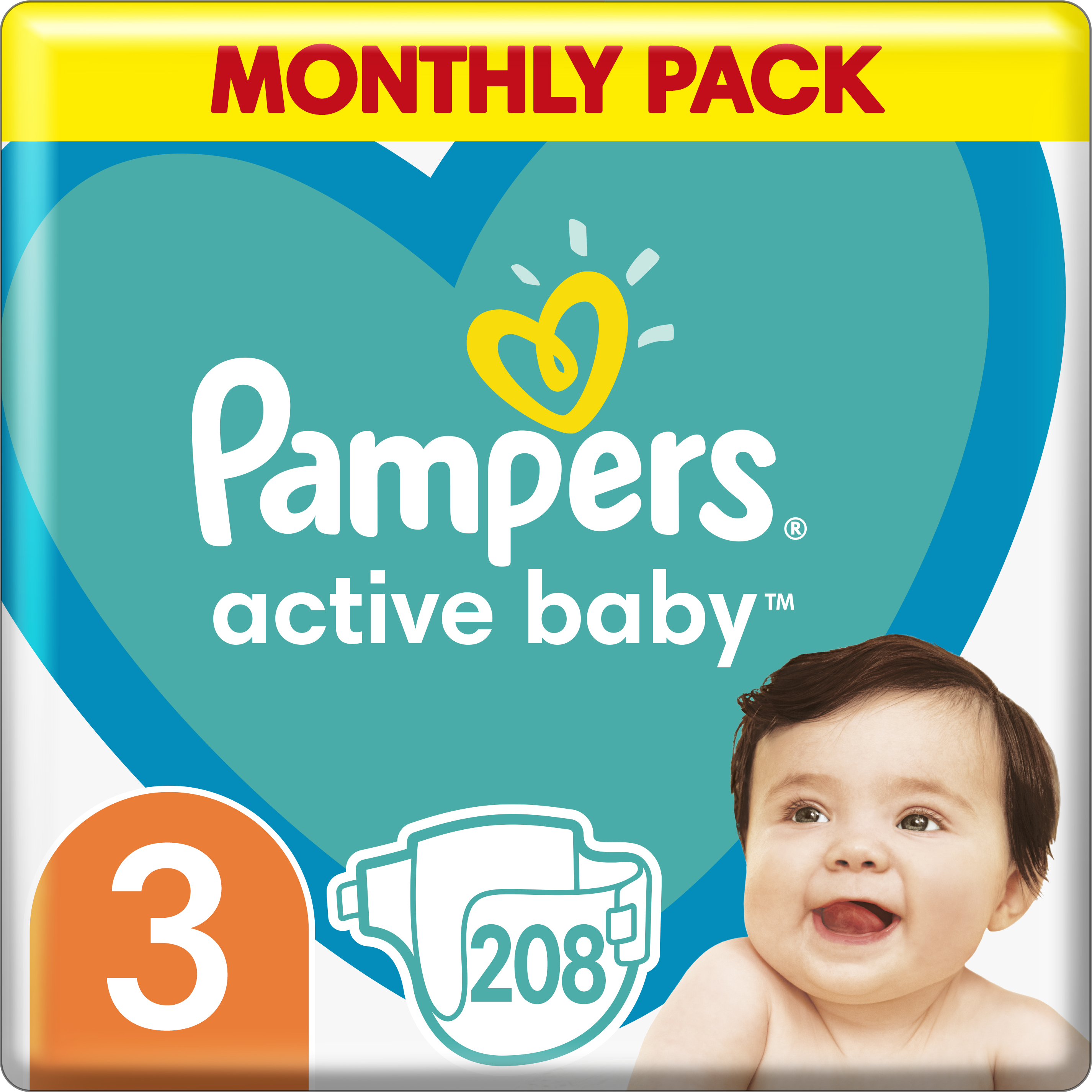 pampers pieluchy new baby 1 43szt.