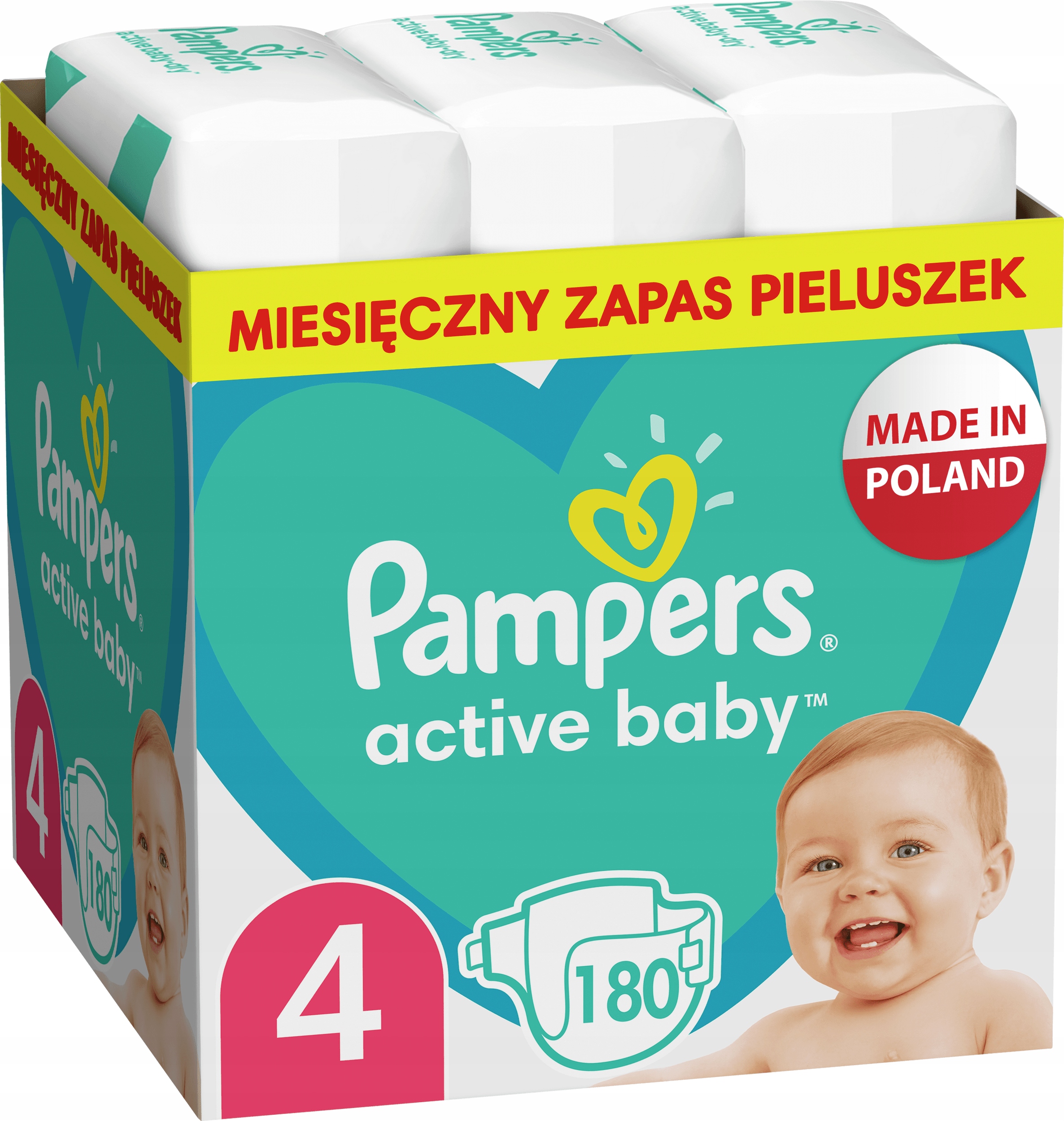 pampers 4 pieluchy