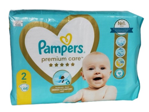 pieluchy pampers premium care 1 newborn