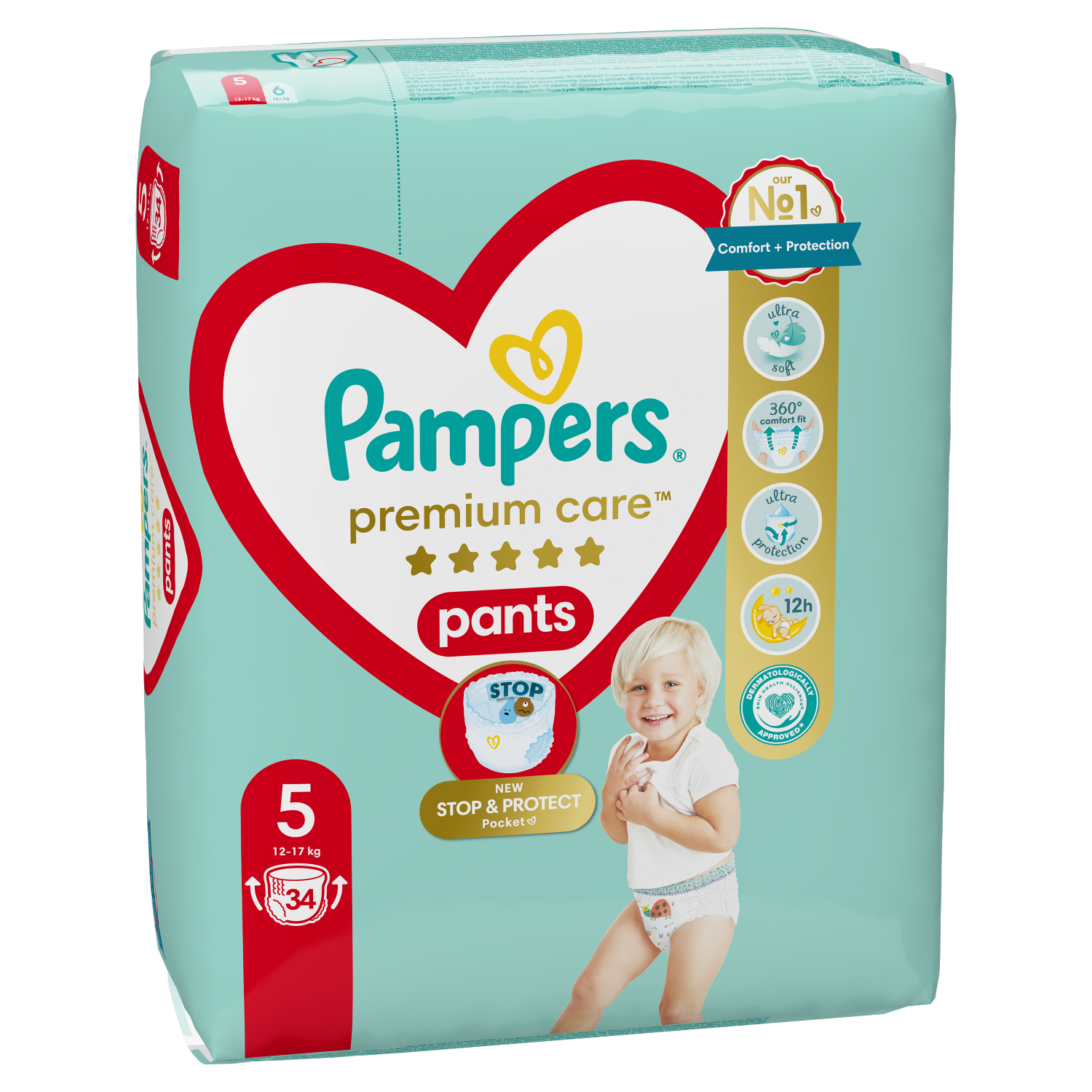 pampers active cena