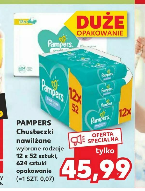 wyprawka dla dziecka pampers