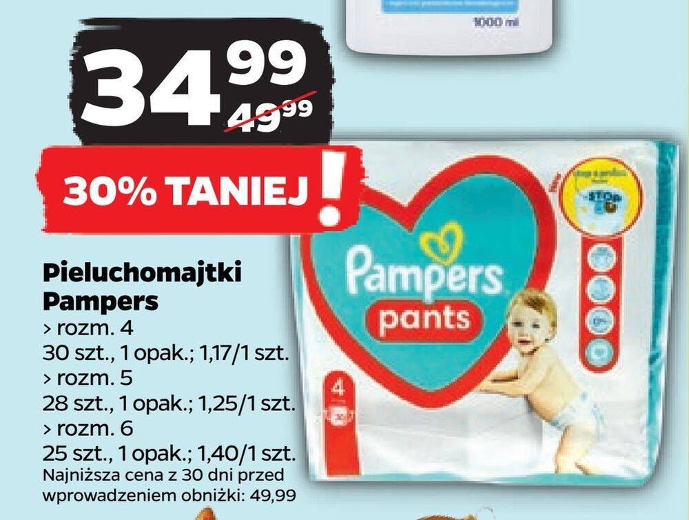 pampers 6 dla nastolatków