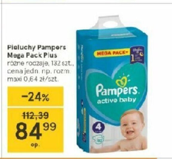 pieluchy pampers pants biedronka