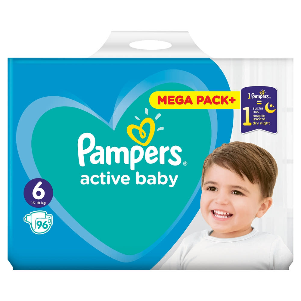 pampers active baby 3 90 szt cena