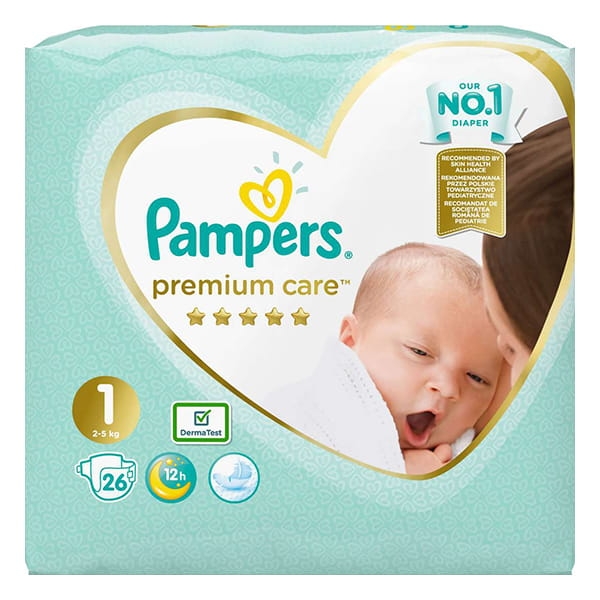 pampers wskaznik mokrej