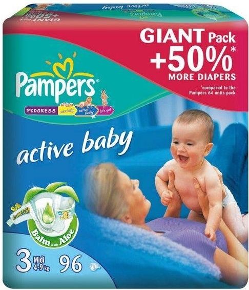 pampers 3 midi od ilu kg