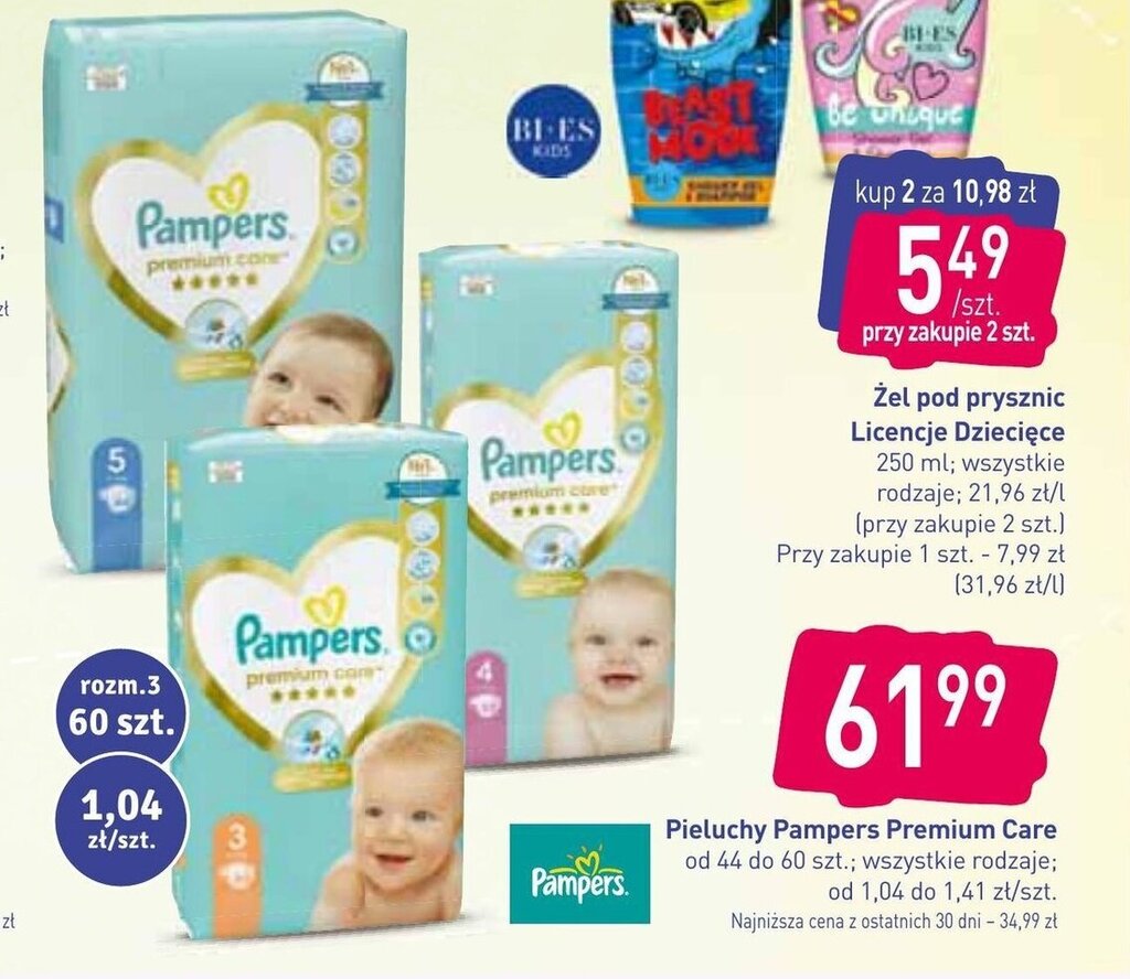 pampers-rakotwórcze pieluchy