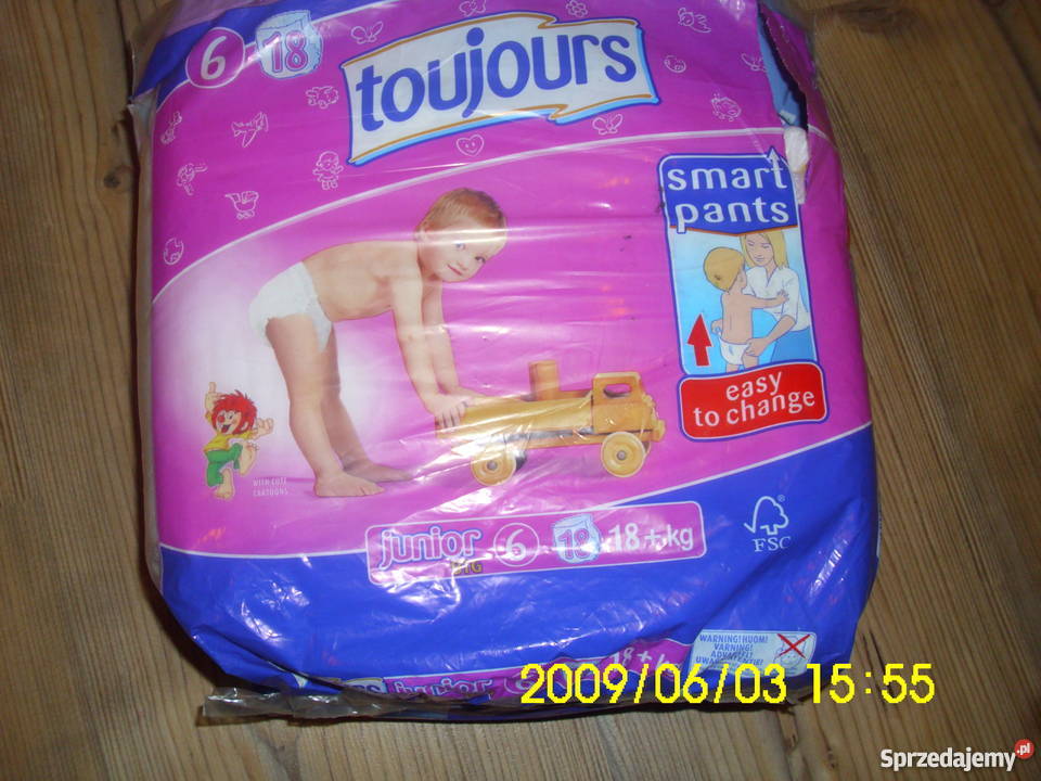 pampers sensitive chusteczki nawilżane 6x56szt